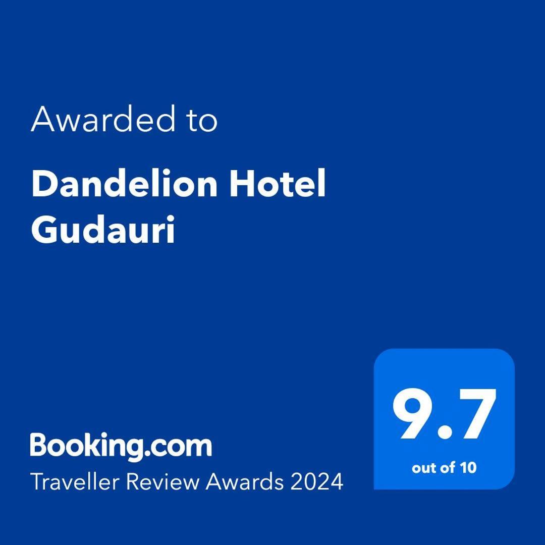 Dandelion Hotel Gudauri Ganisi Dış mekan fotoğraf